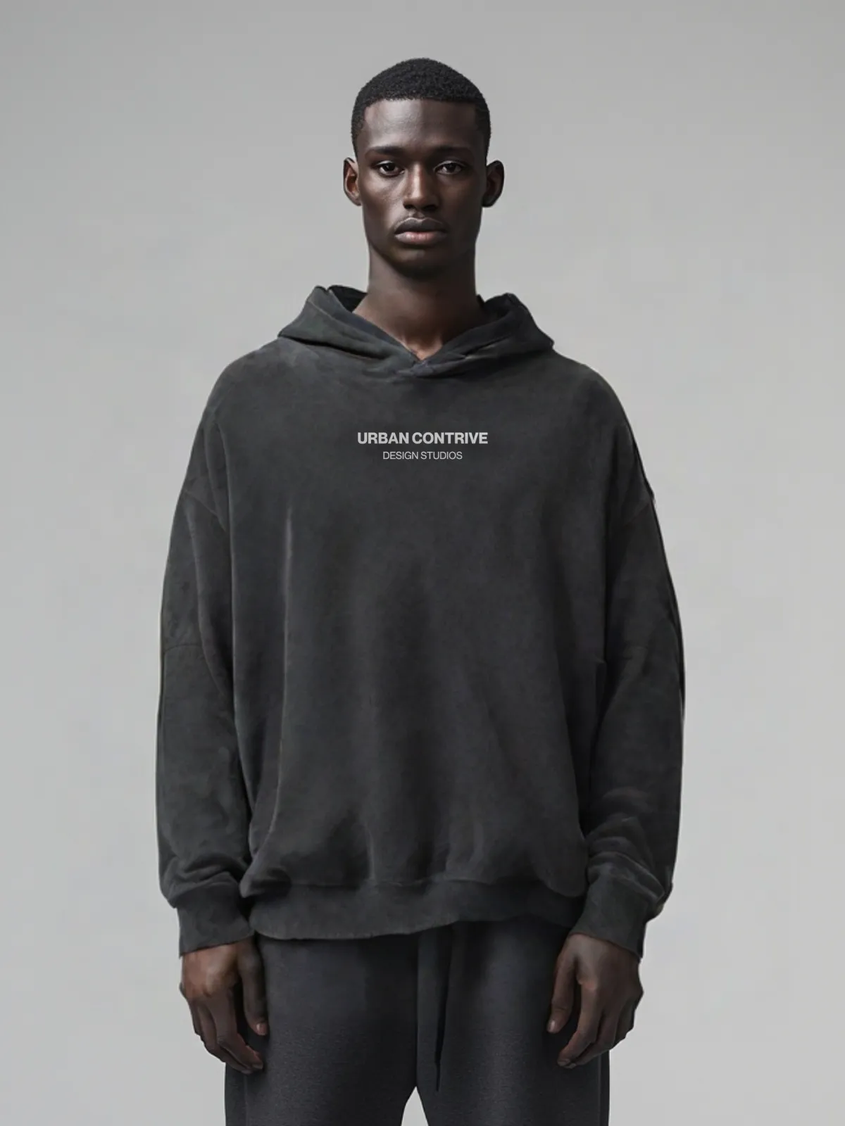 LIGHT-FADED BOXY HOODIE