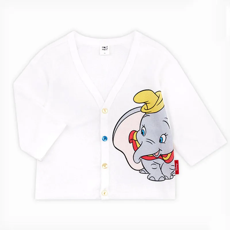 Lightweight White Dumbo Cardigan 2406MO13