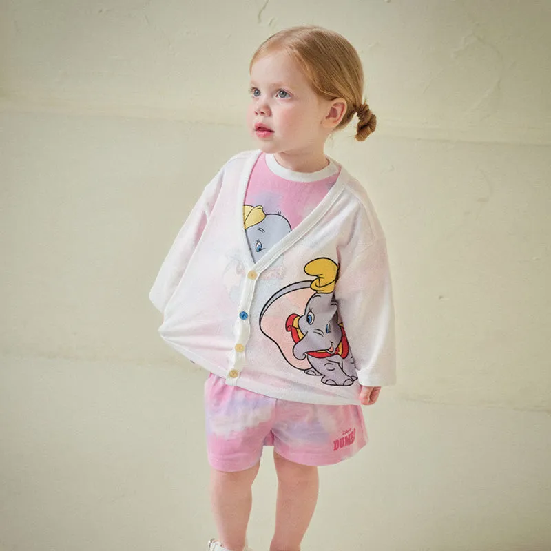 Lightweight White Dumbo Cardigan 2406MO13