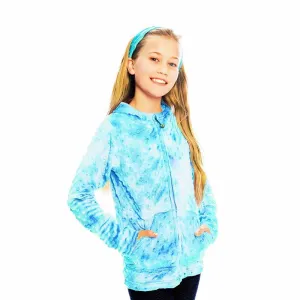 Limeapple Tiedy Cuddle Bubble Hoodie -Girls