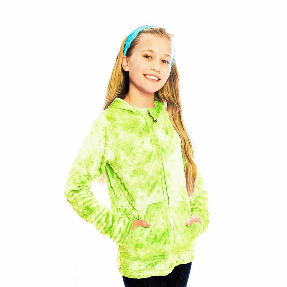 Limeapple Tiedy Cuddle Bubble Hoodie -Girls