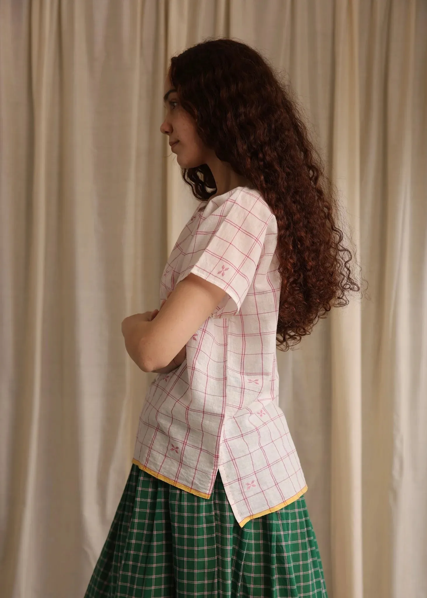 Liv | Jamdani Top