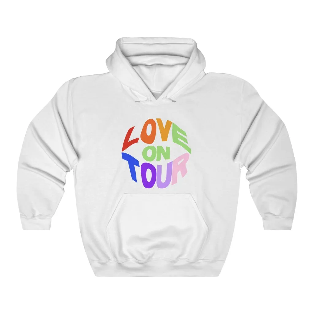 Love Tour rainbow hoodie