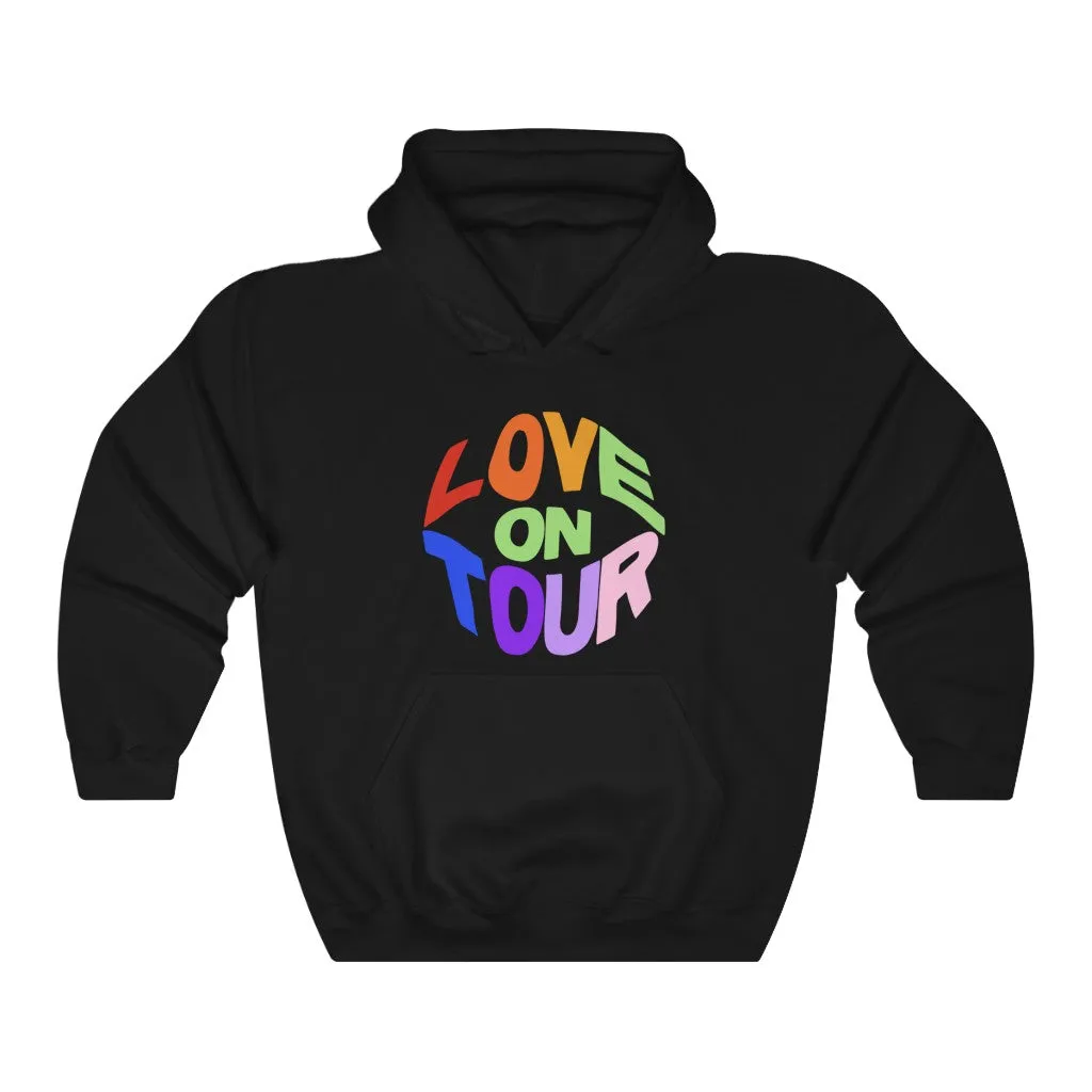 Love Tour rainbow hoodie