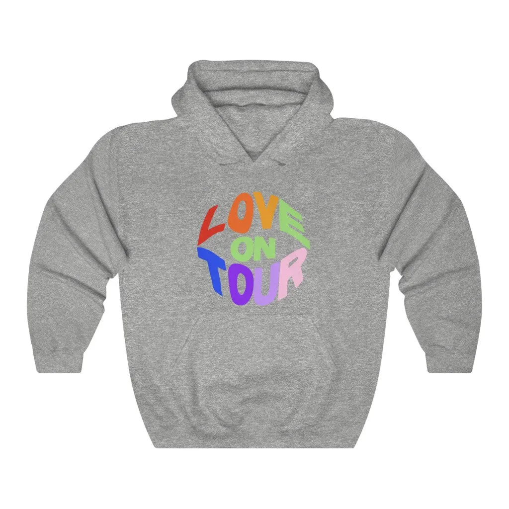 Love Tour rainbow hoodie