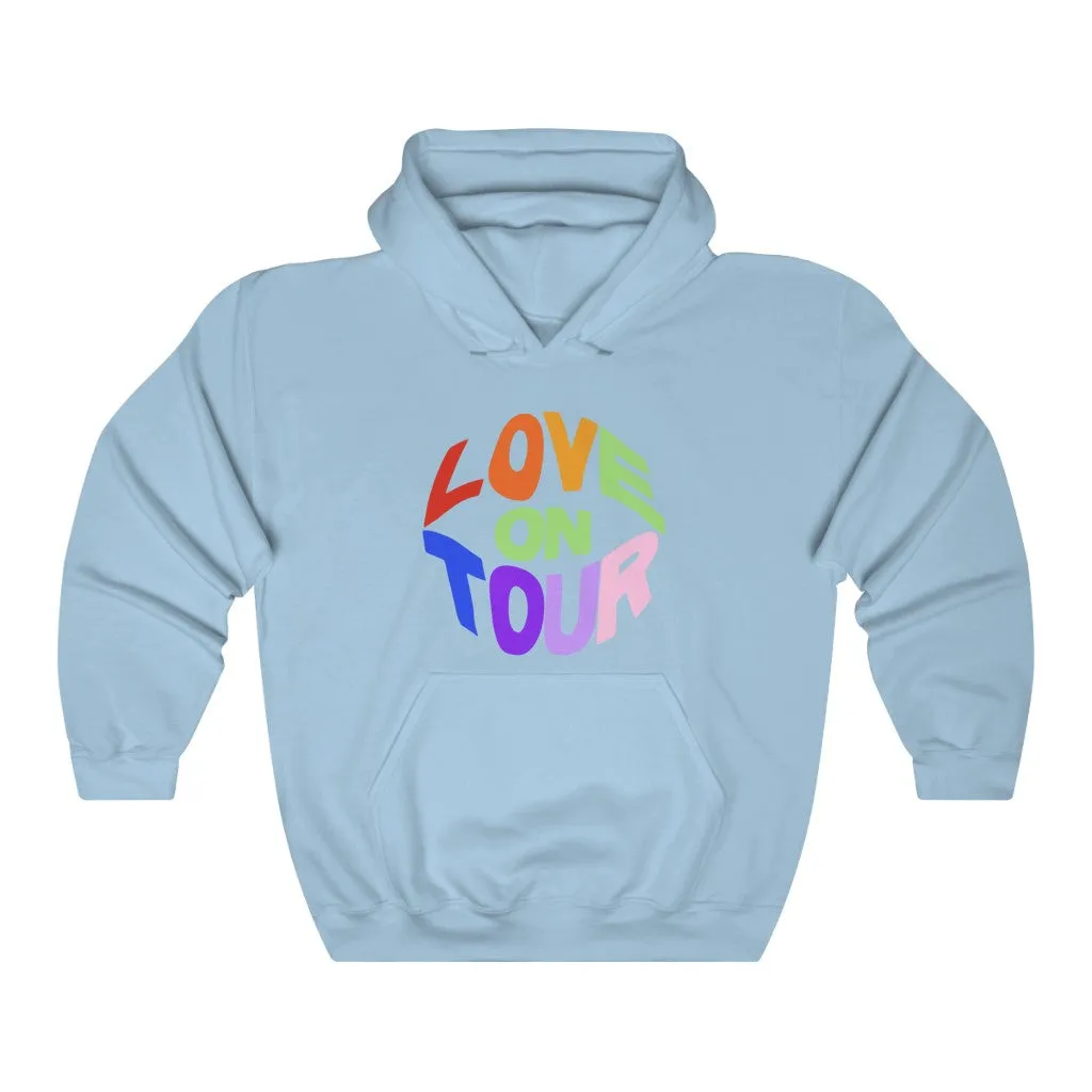 Love Tour rainbow hoodie