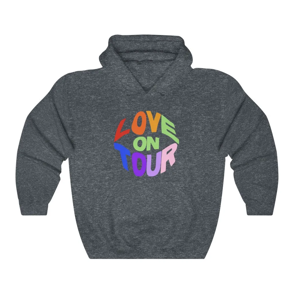 Love Tour rainbow hoodie
