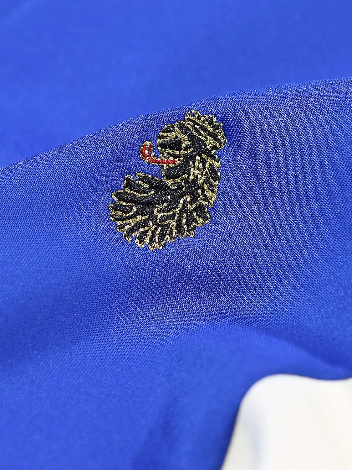 Luke 1977 Atlin Funnel Neck Sweatshirt Cobalt Blue