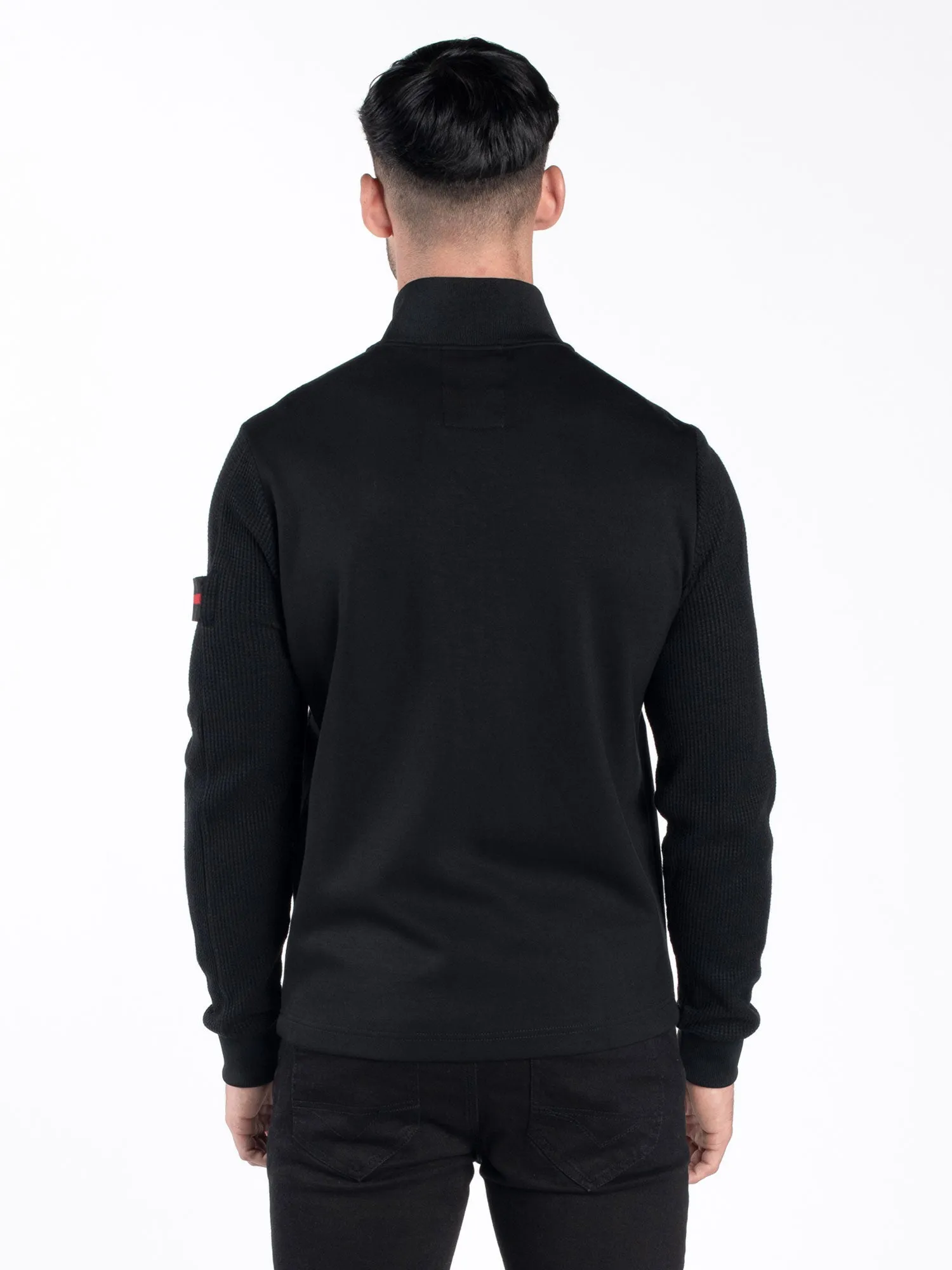 Luke 1977 Fallon Funnel Neck Jacket Jet Black