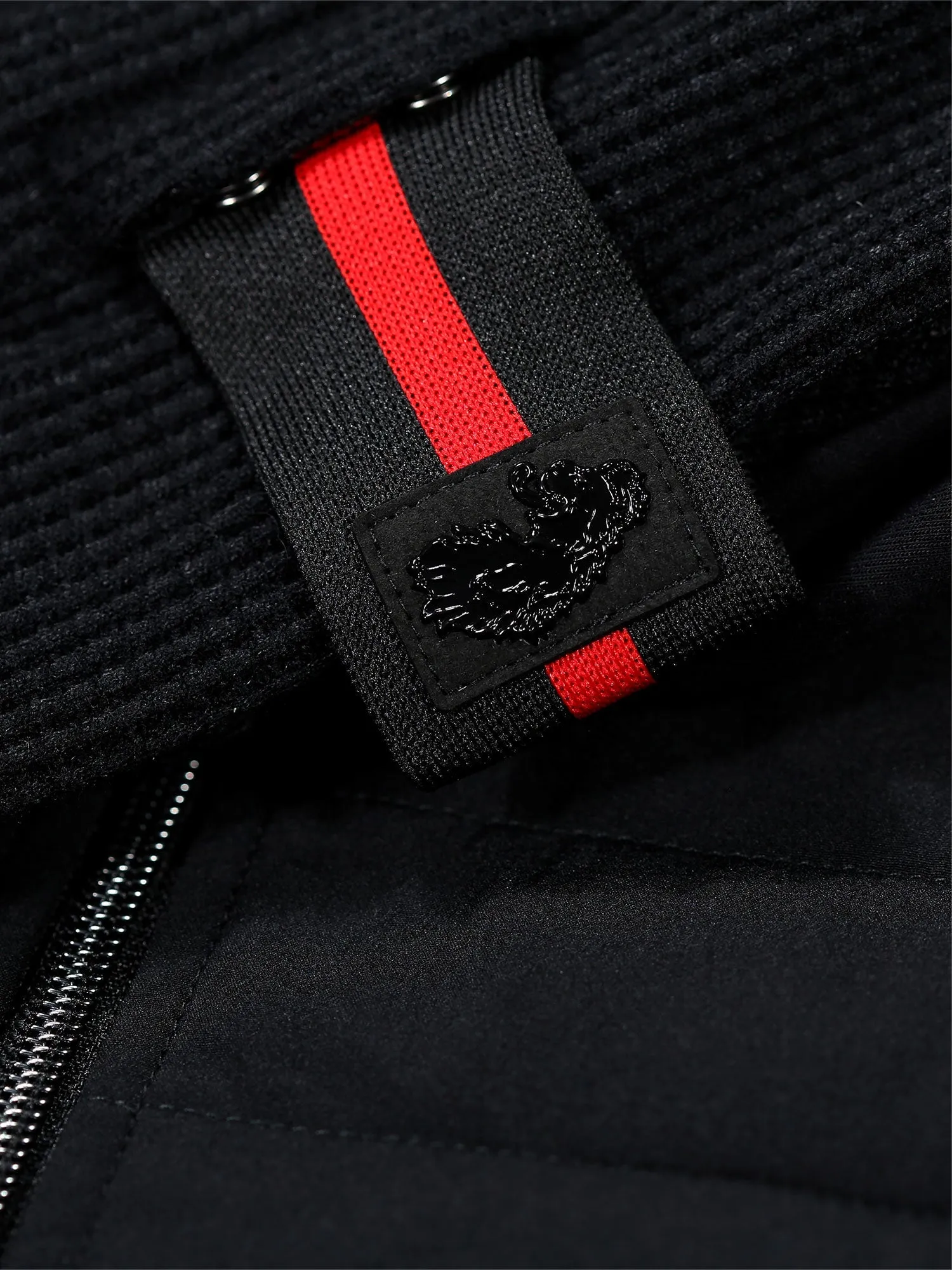 Luke 1977 Fallon Funnel Neck Jacket Jet Black