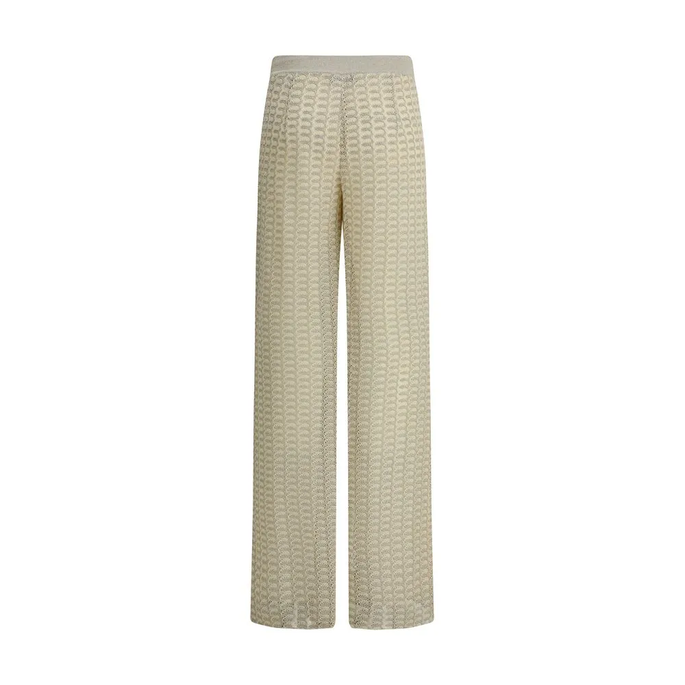 Lurex knit Pants