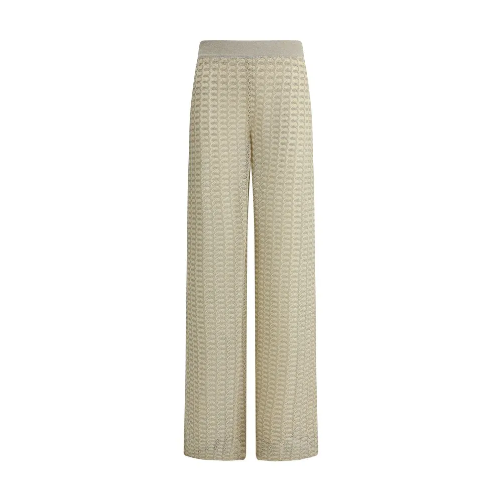 Lurex knit Pants