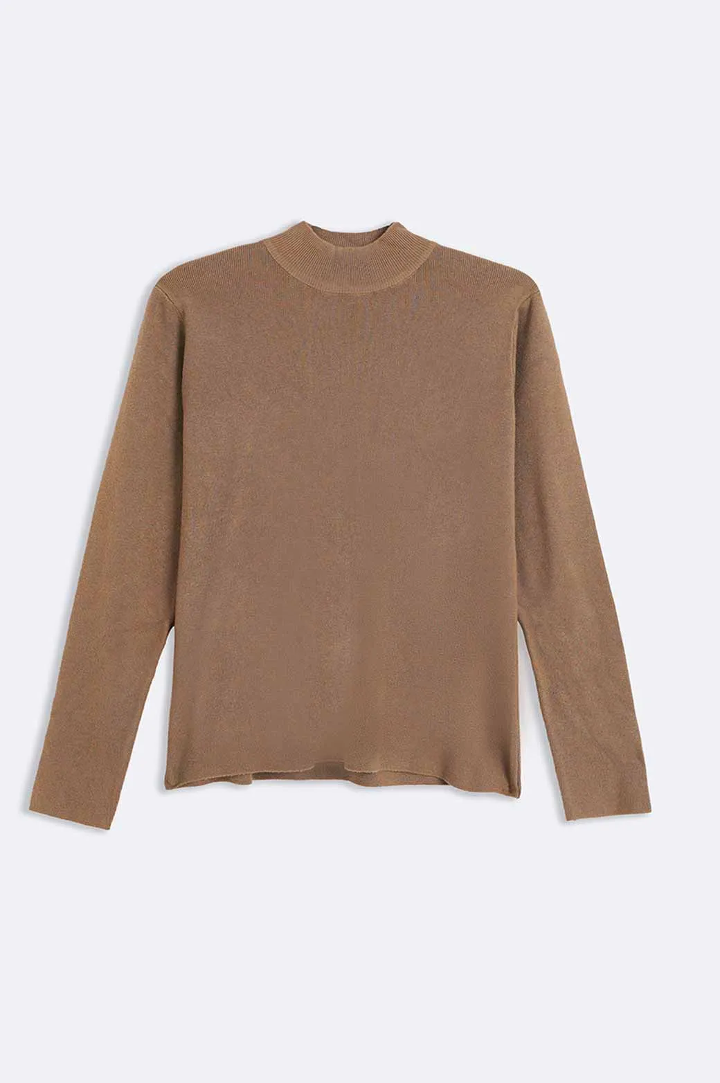 LUXURY HIGH CREW SWEATER