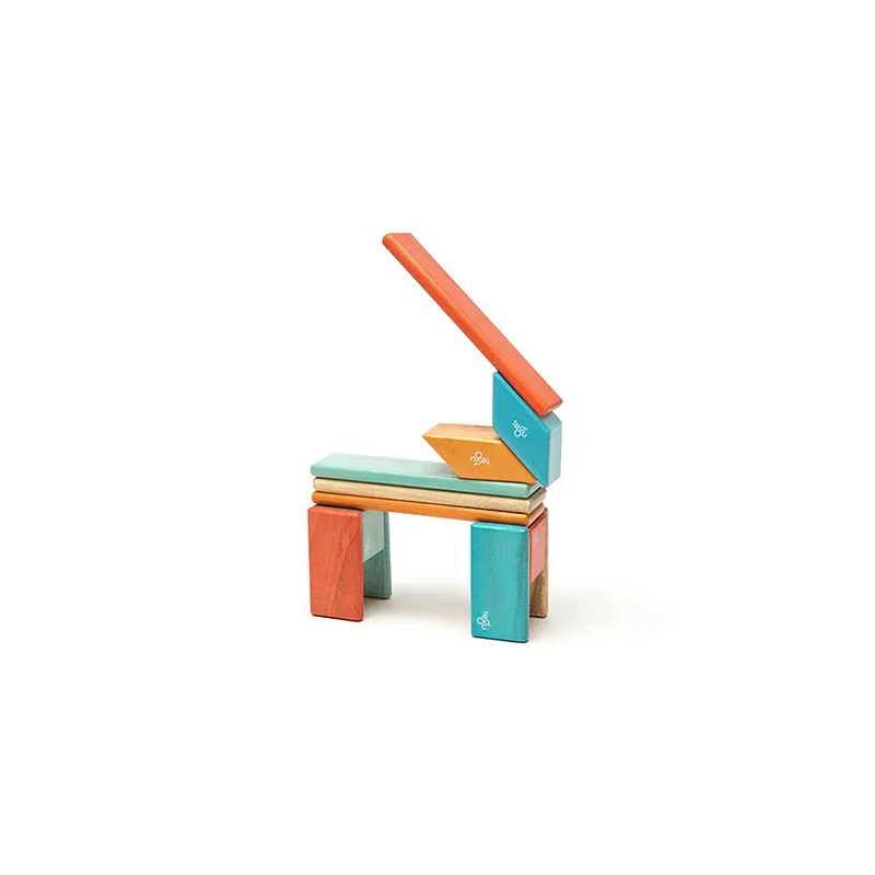 Magnetic Wooden block (14 pieces set) -Tegu