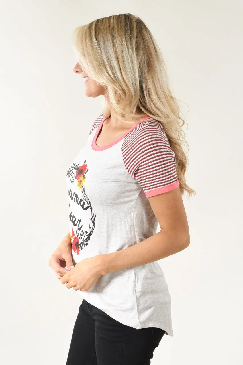 Mama Bear ~ Oatmeal Coral