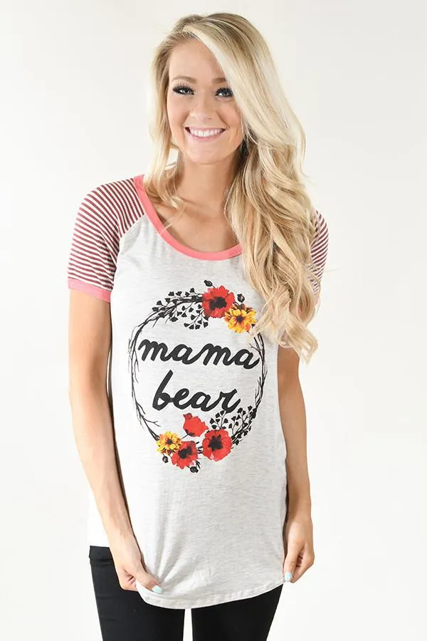 Mama Bear ~ Oatmeal Coral