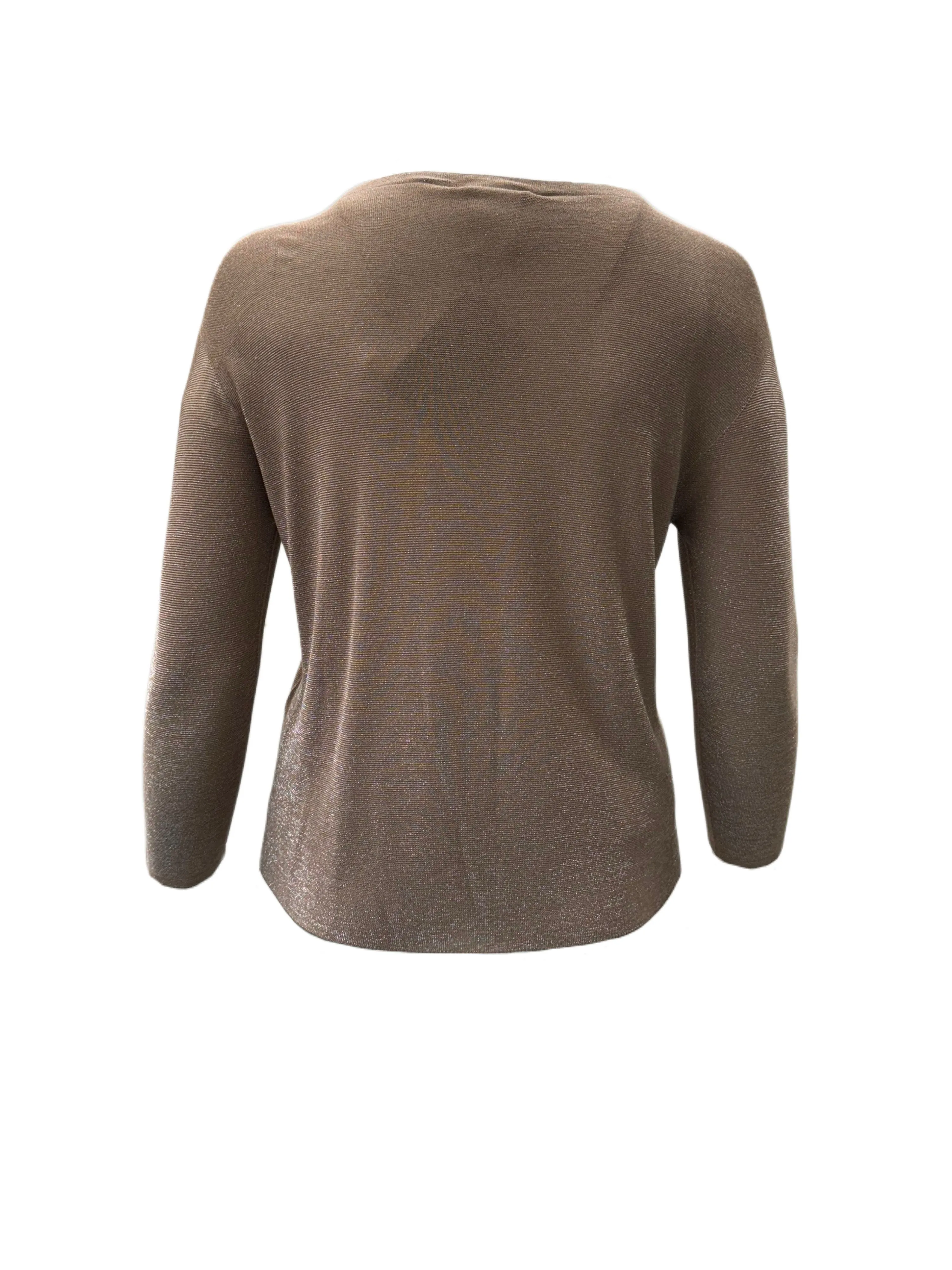 Marina Rinaldi Women's Beige Amare Pullover Sweater NWT