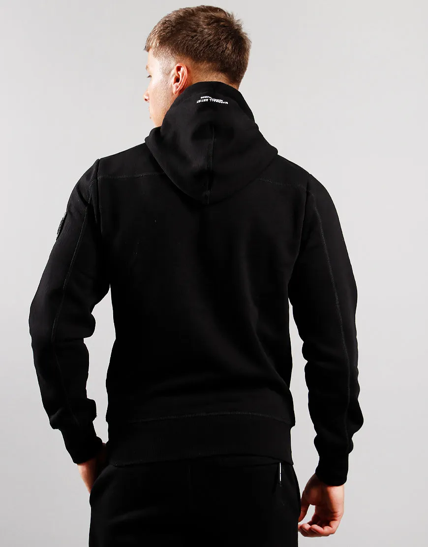 Marshall Artist Siren Full Zip Hoodie Black