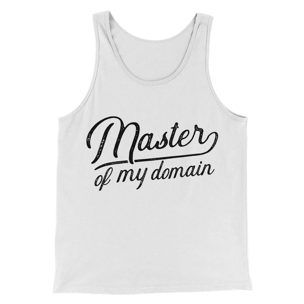 Master of my Domain Men/Unisex Tank Top