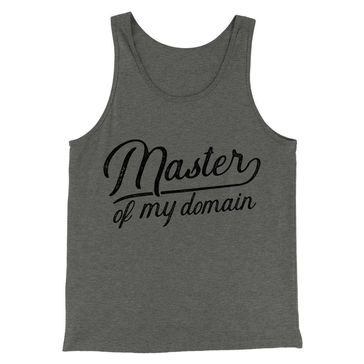 Master of my Domain Men/Unisex Tank Top
