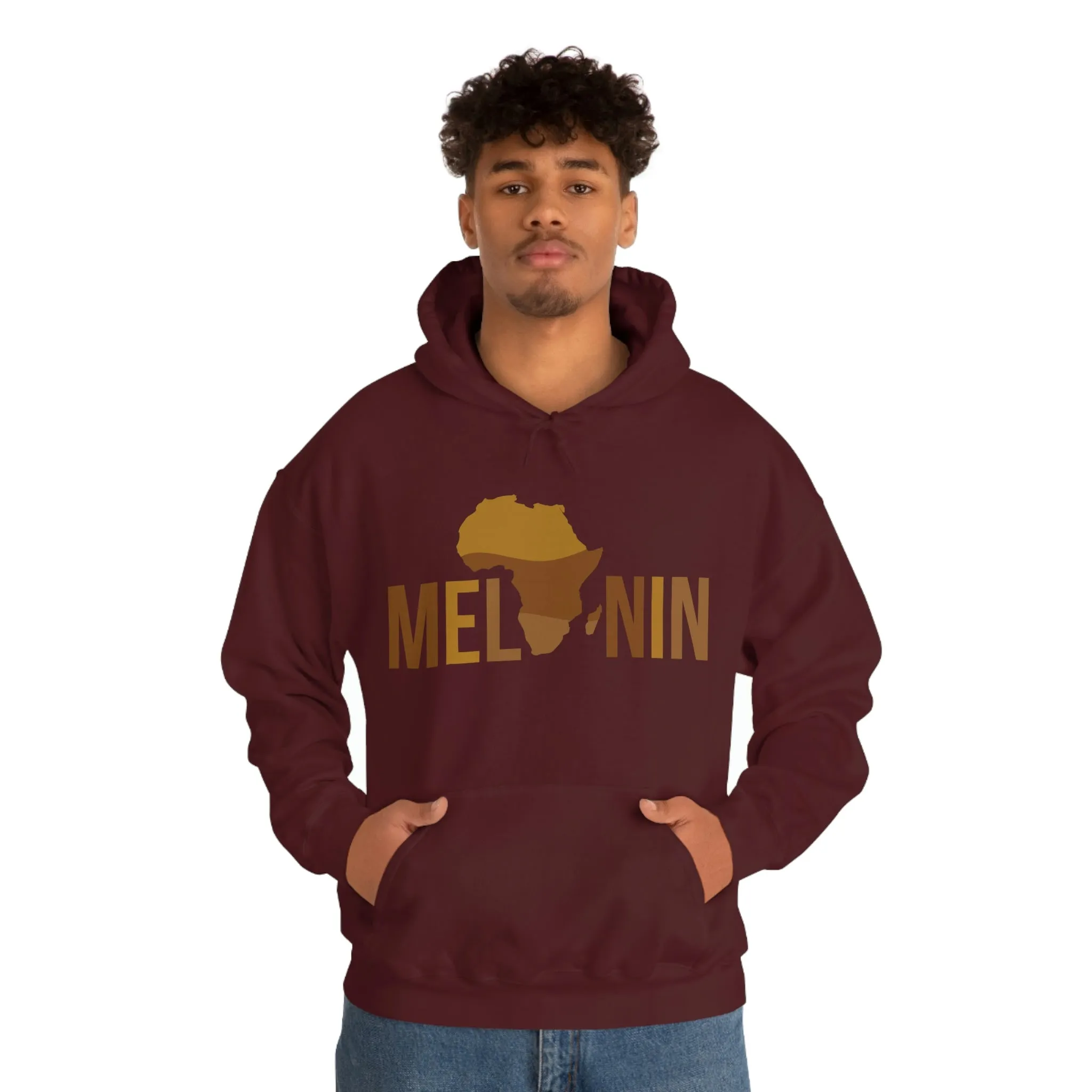 Melanin-Unisex Heavy Blend Hooded Sweatshirt