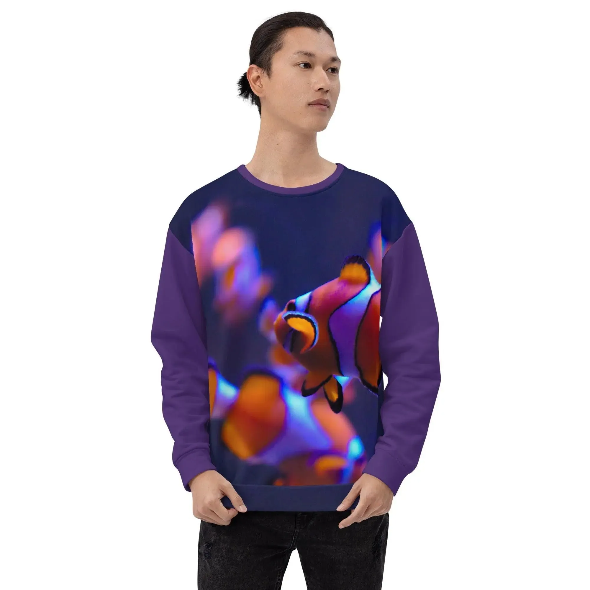 Men Fish Mood Sweatshirt
