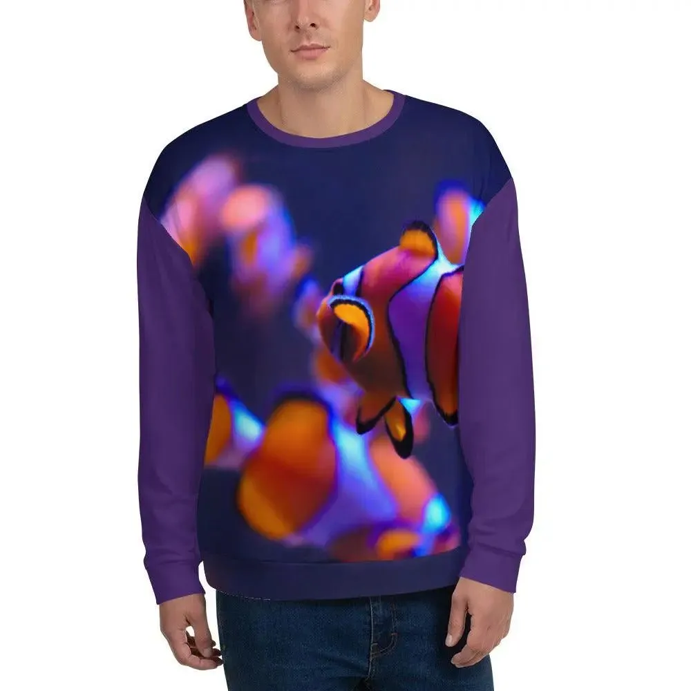 Men Fish Mood Sweatshirt