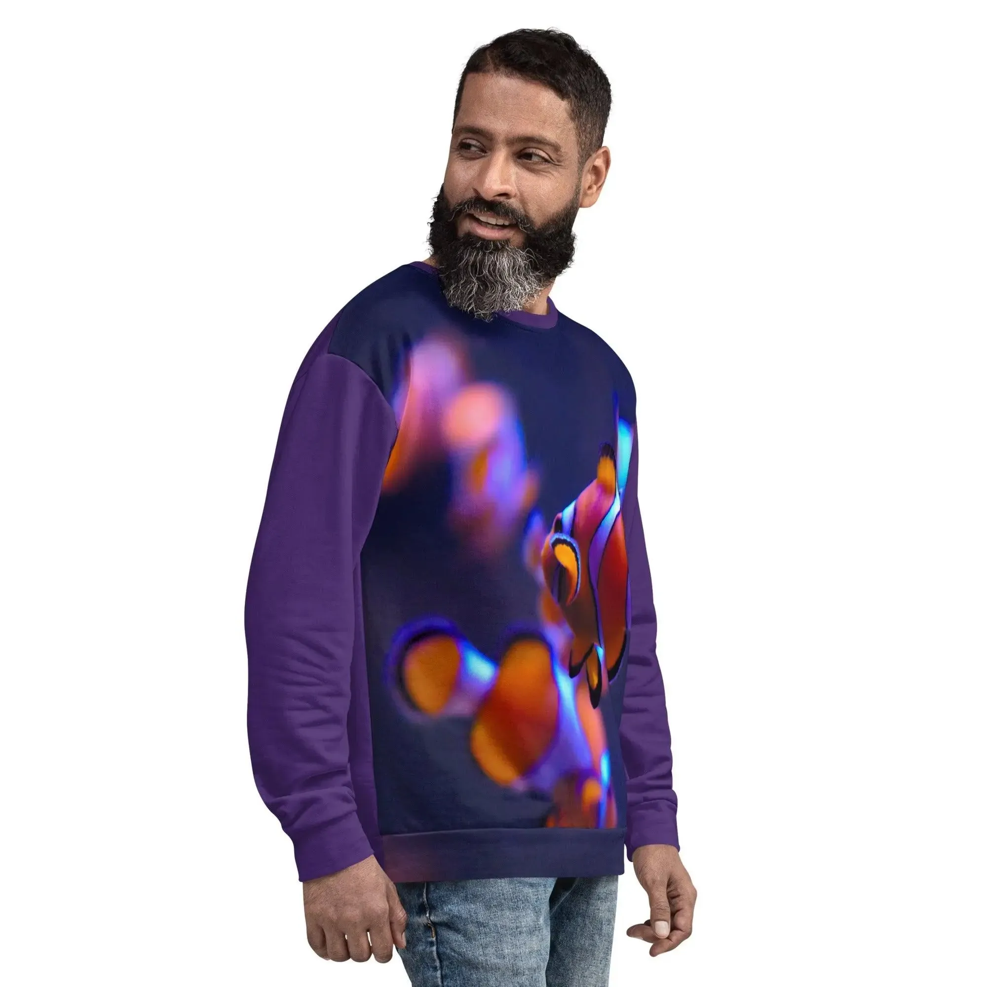 Men Fish Mood Sweatshirt