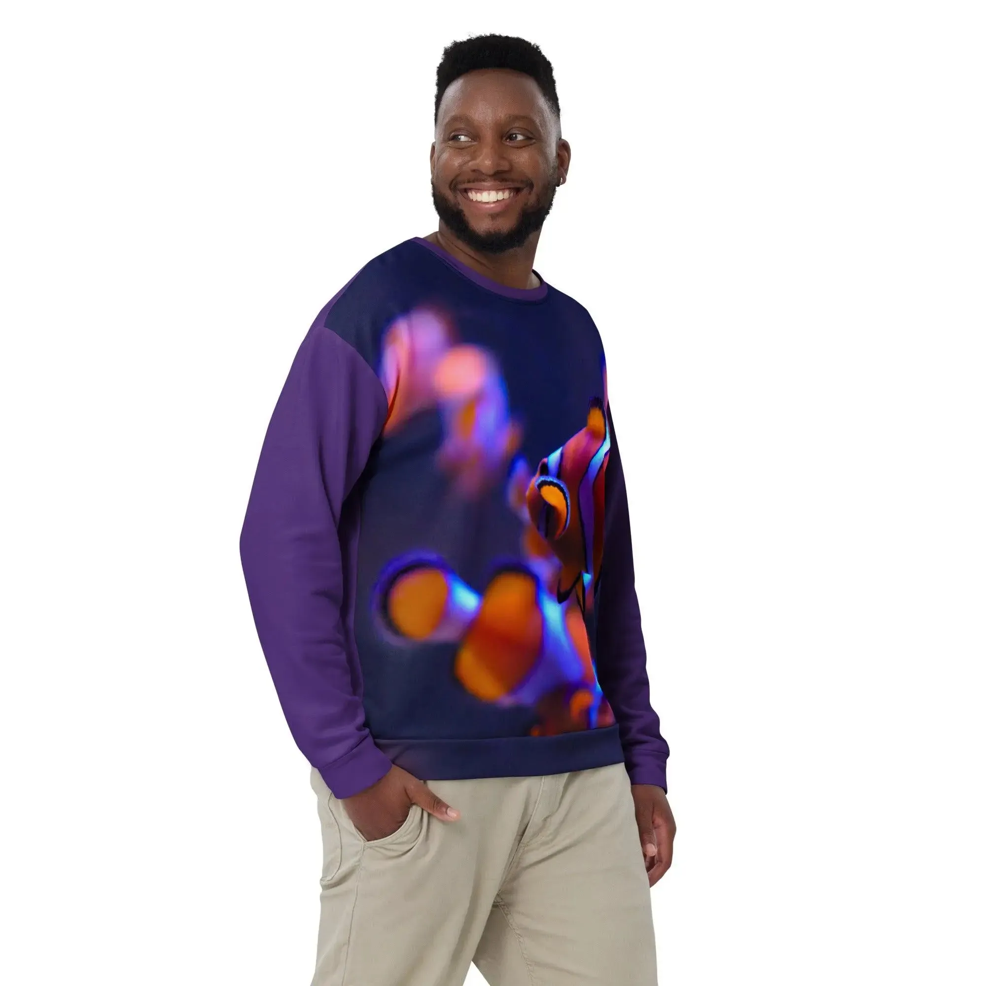 Men Fish Mood Sweatshirt