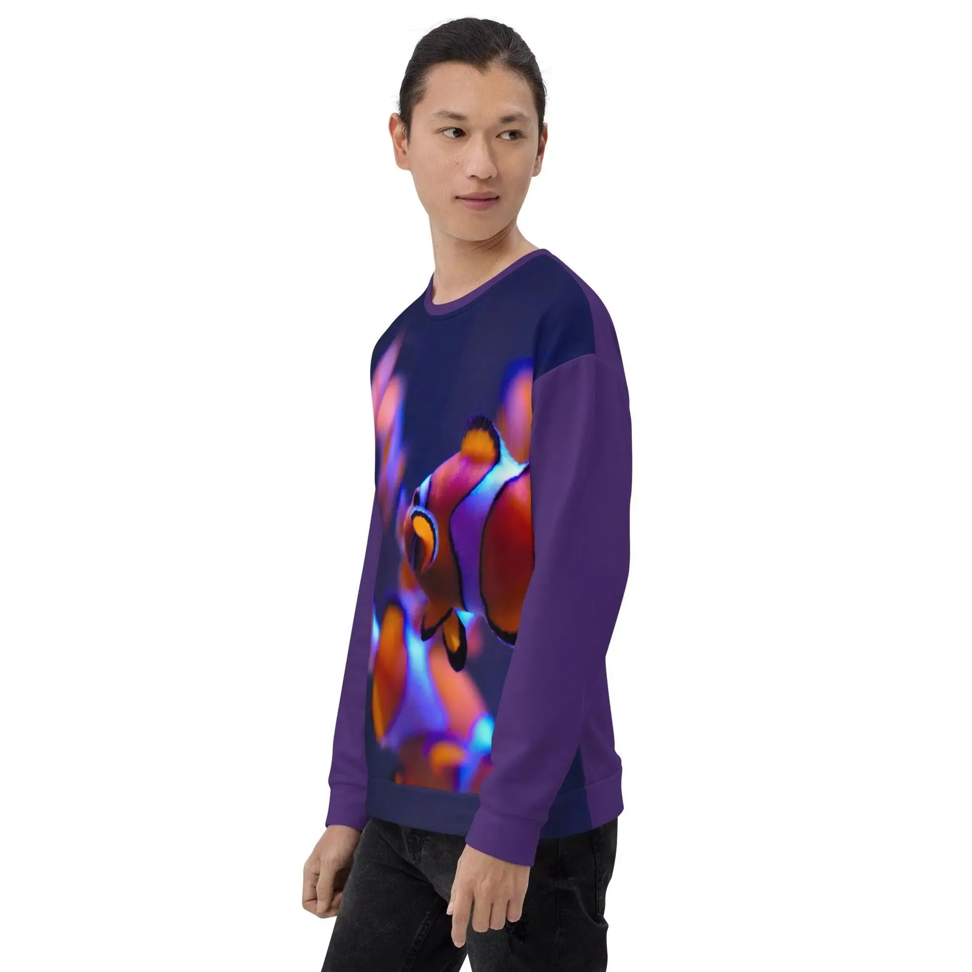 Men Fish Mood Sweatshirt
