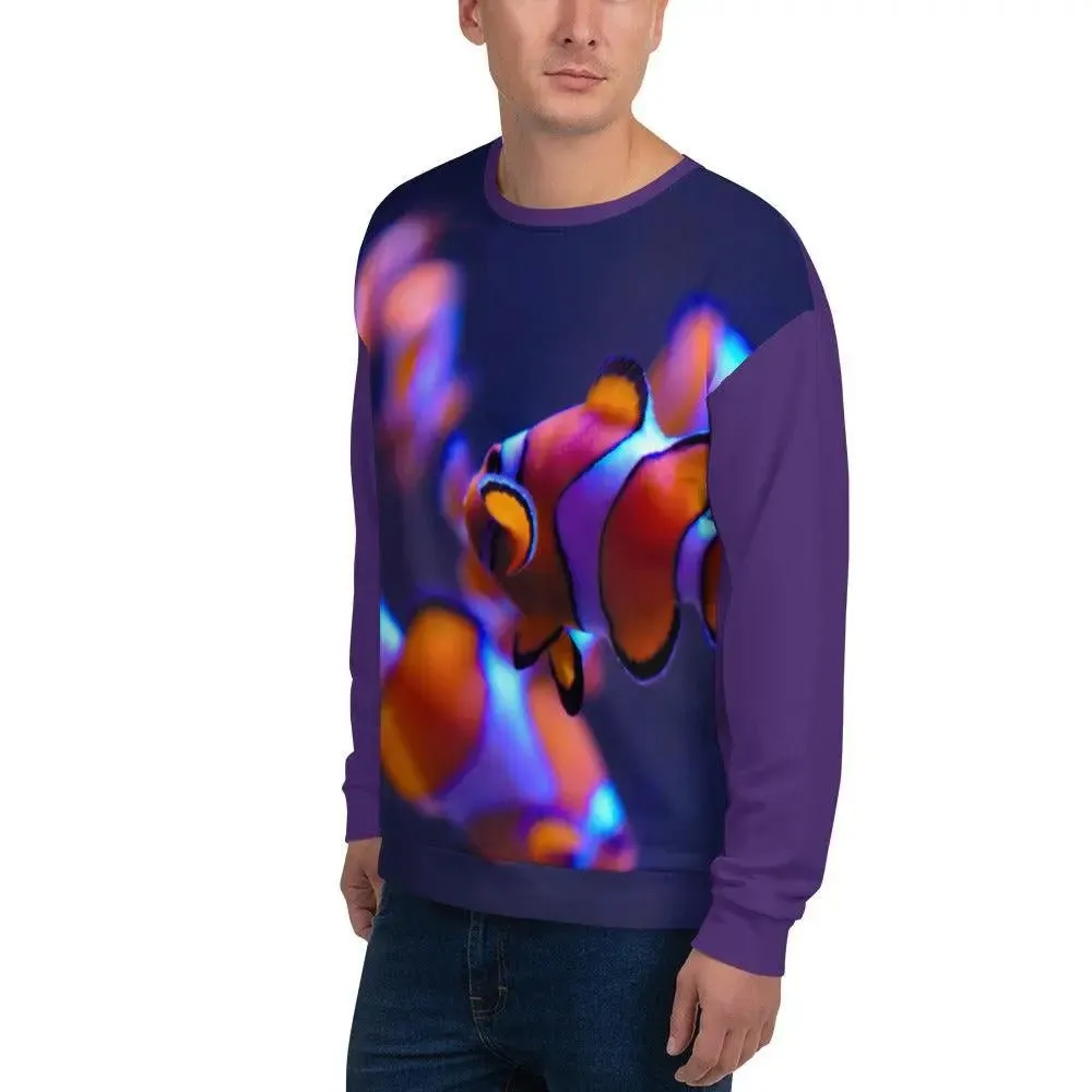 Men Fish Mood Sweatshirt