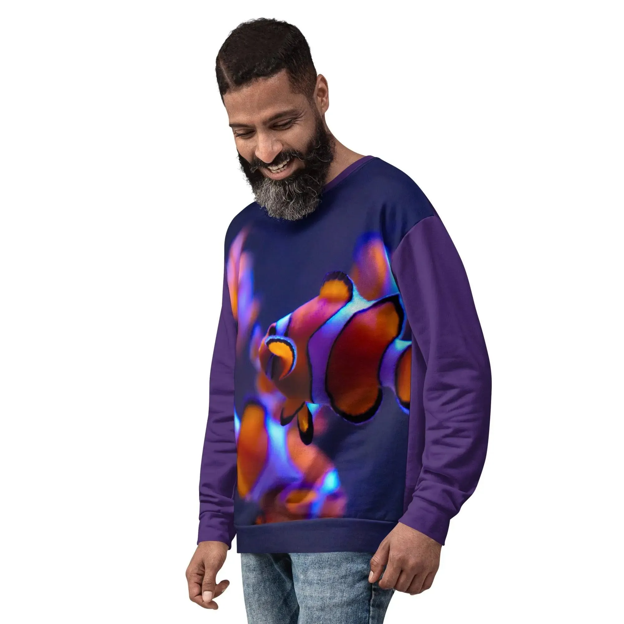 Men Fish Mood Sweatshirt