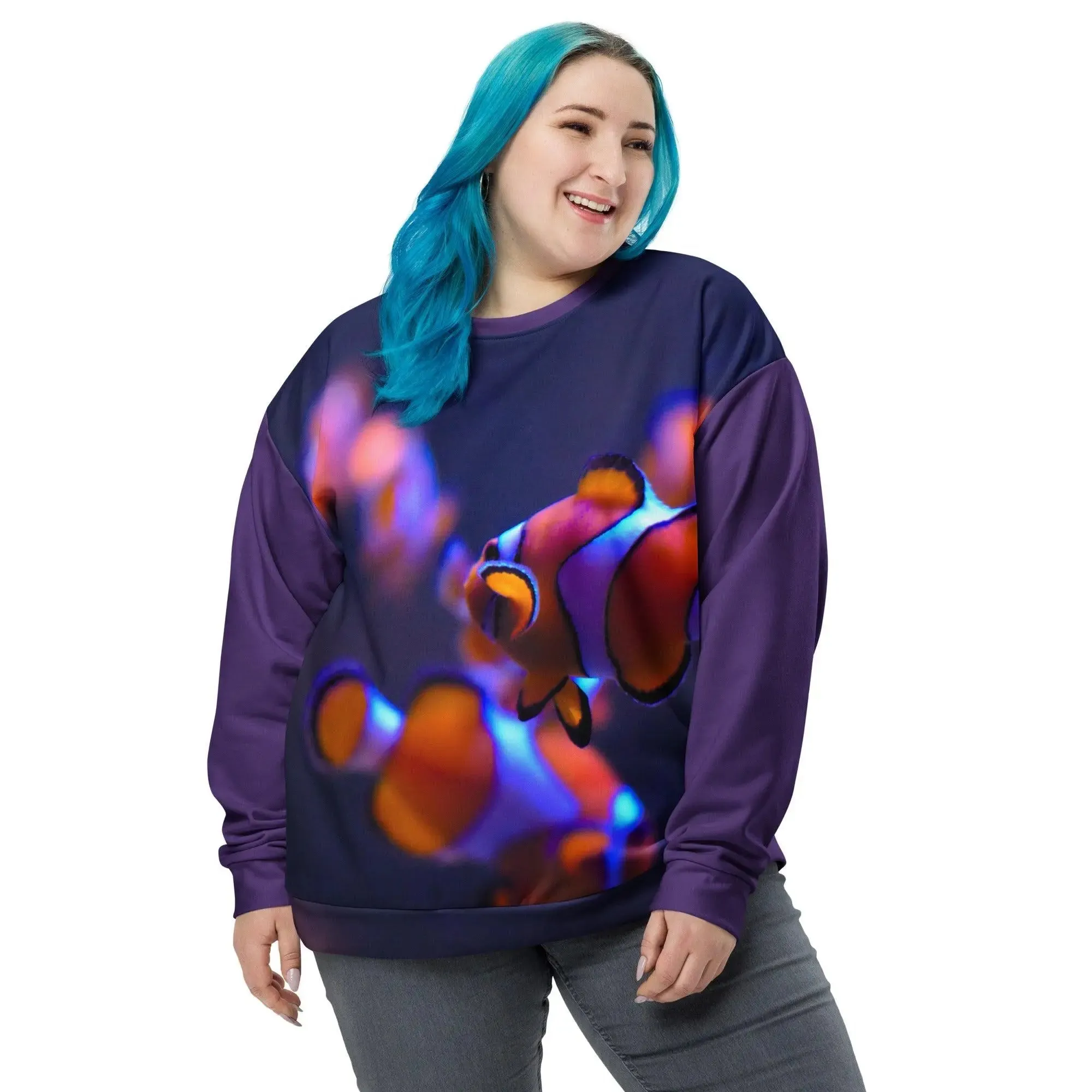 Men Fish Mood Sweatshirt