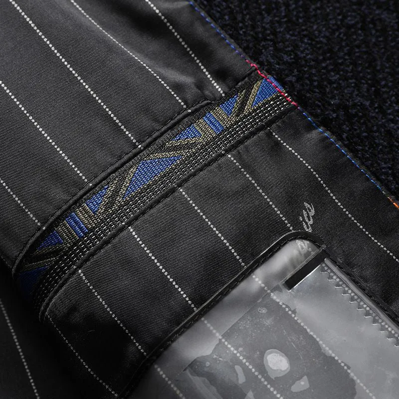 Men's Casual Thick Chenille Lapel Buttoned Jacket
