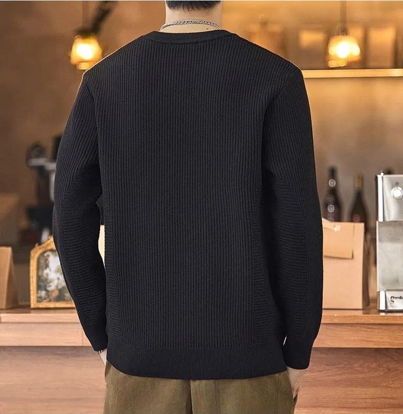 Men's Cozy and Anti-Pill Sweater Perfect for Daily Outfits