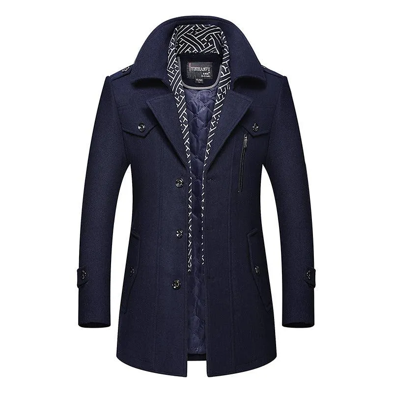 Men's Dust Long Trench Coats
