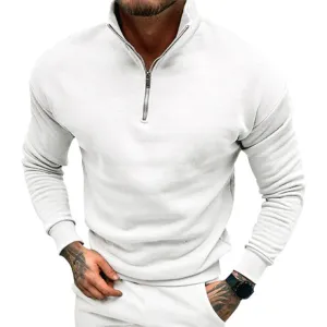 Men's Half-Zip Sweater - Stylish, Comfortable, and Versatile