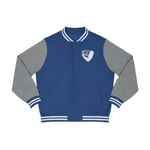 Men's Hustle & Grow Varsity Jacket (True Royal)