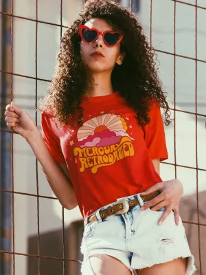 Mercury Retrodazed Tee - Red