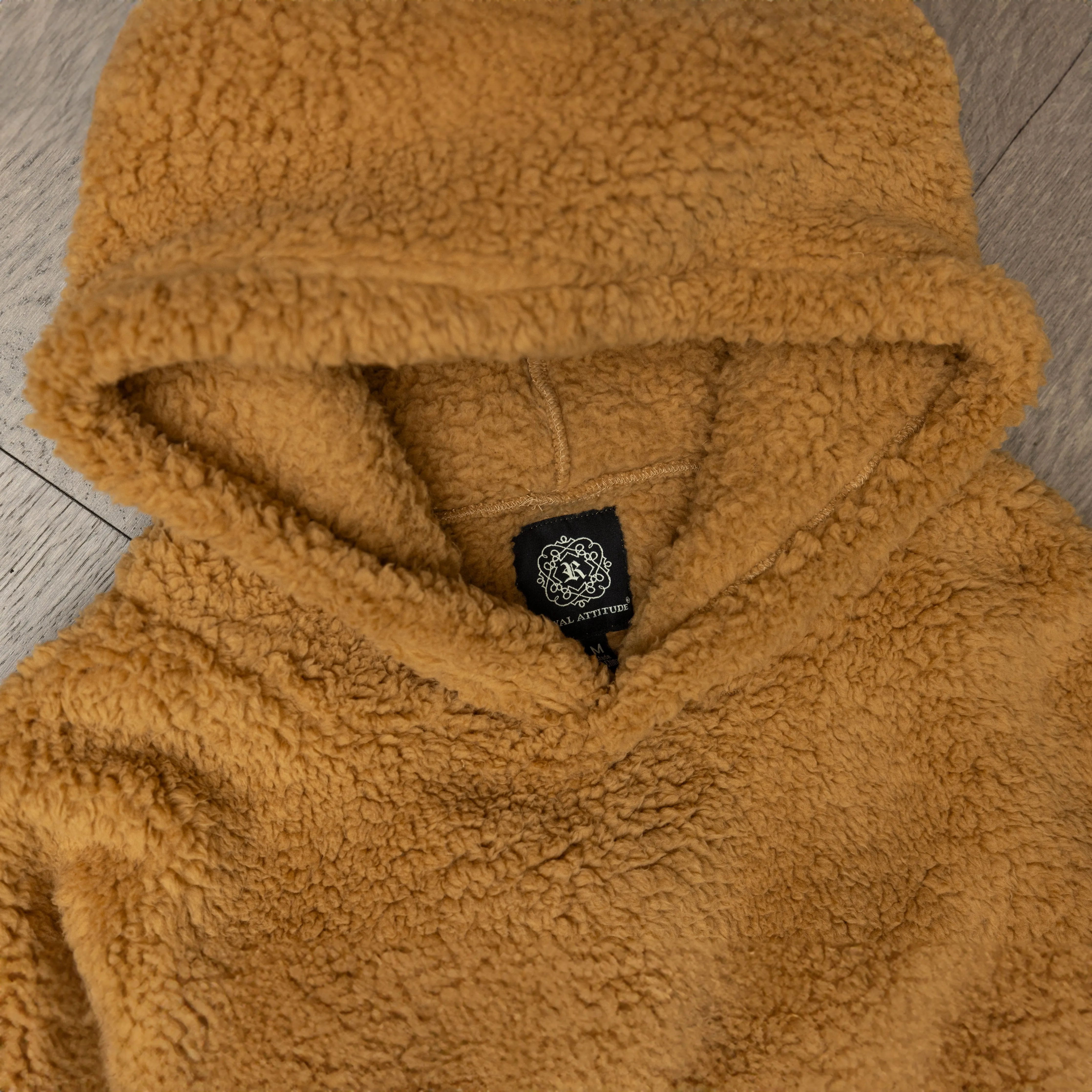 Micro-poly Sherpa Fleece Hoodie - Lark