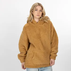 Micro-poly Sherpa Fleece Hoodie - Lark