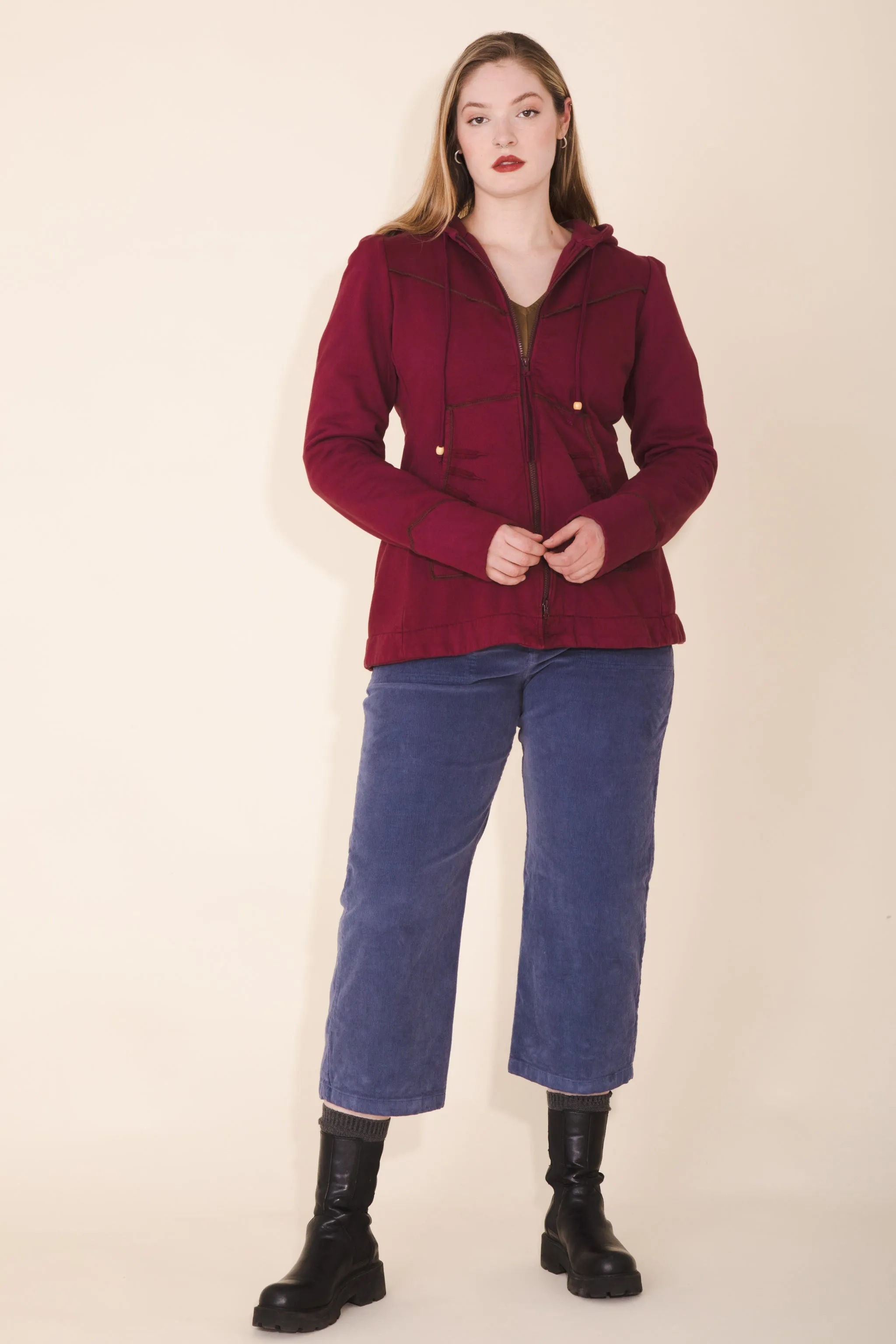 Mid Prairie Hoodie in African Violet