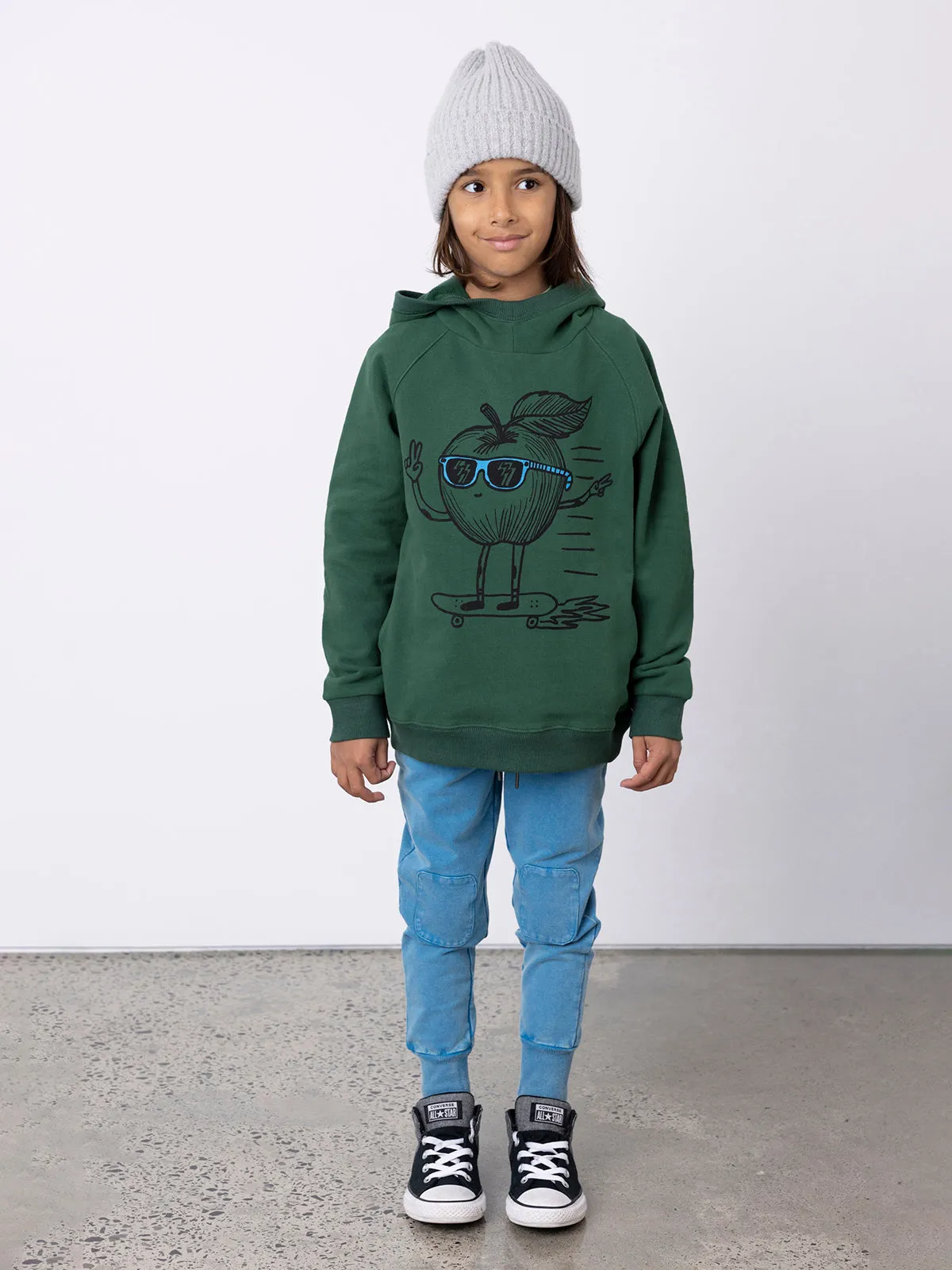 Minti Cool Apple Furry Hood