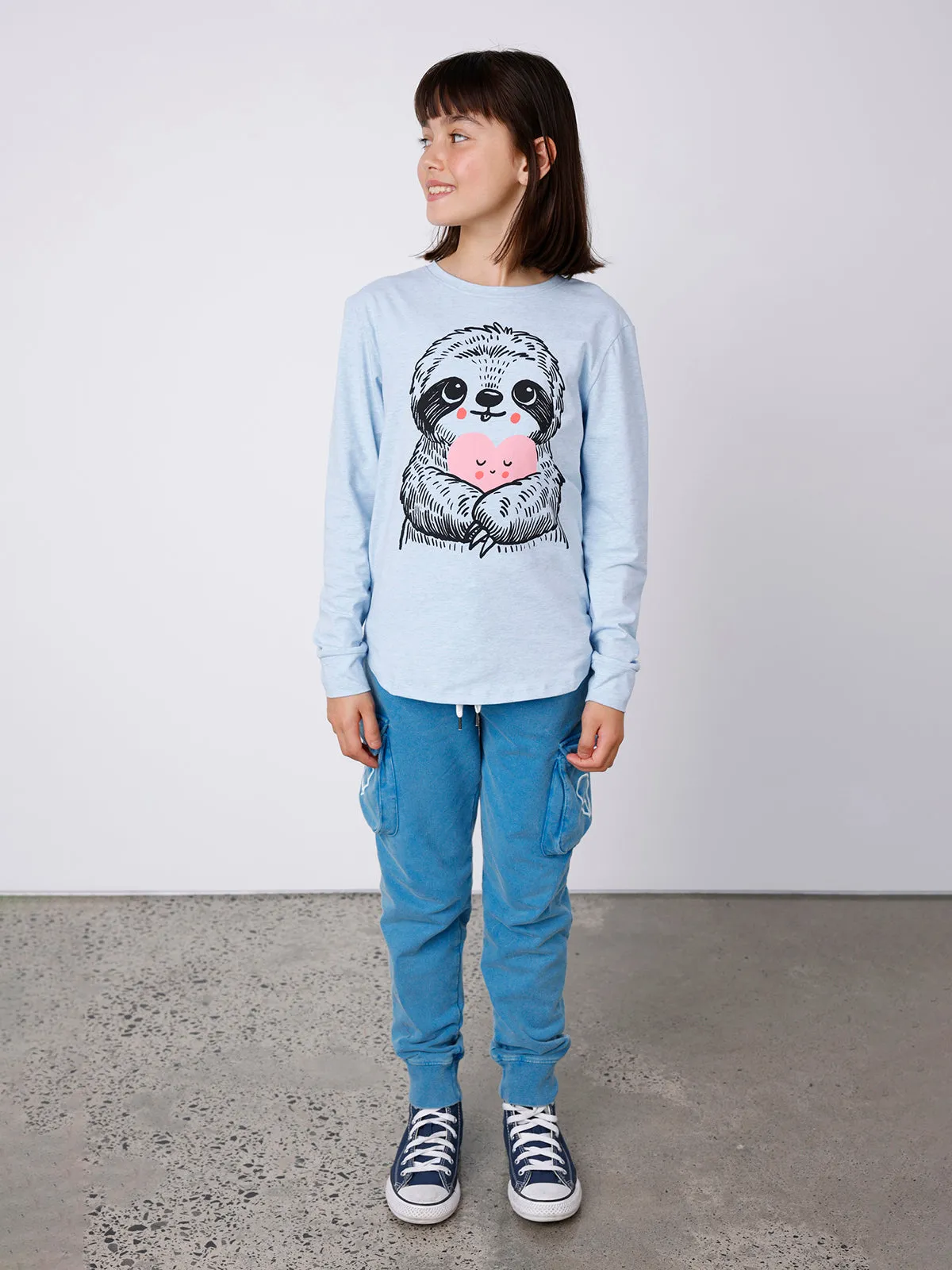 Minti Happy Sloth Tee