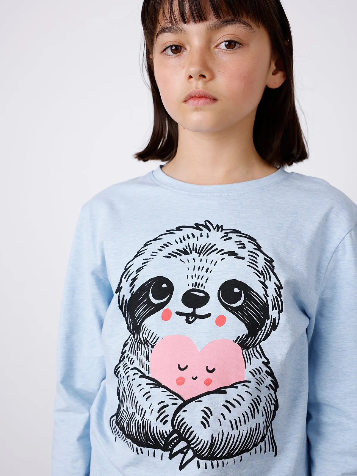 Minti Happy Sloth Tee