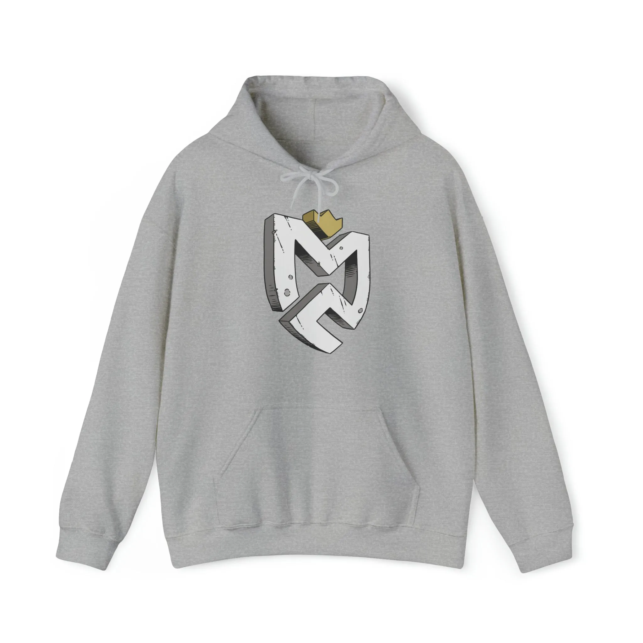 Mitch Creek 3D Logo Heavy Blend™ Hooded Sweatshirt Adult