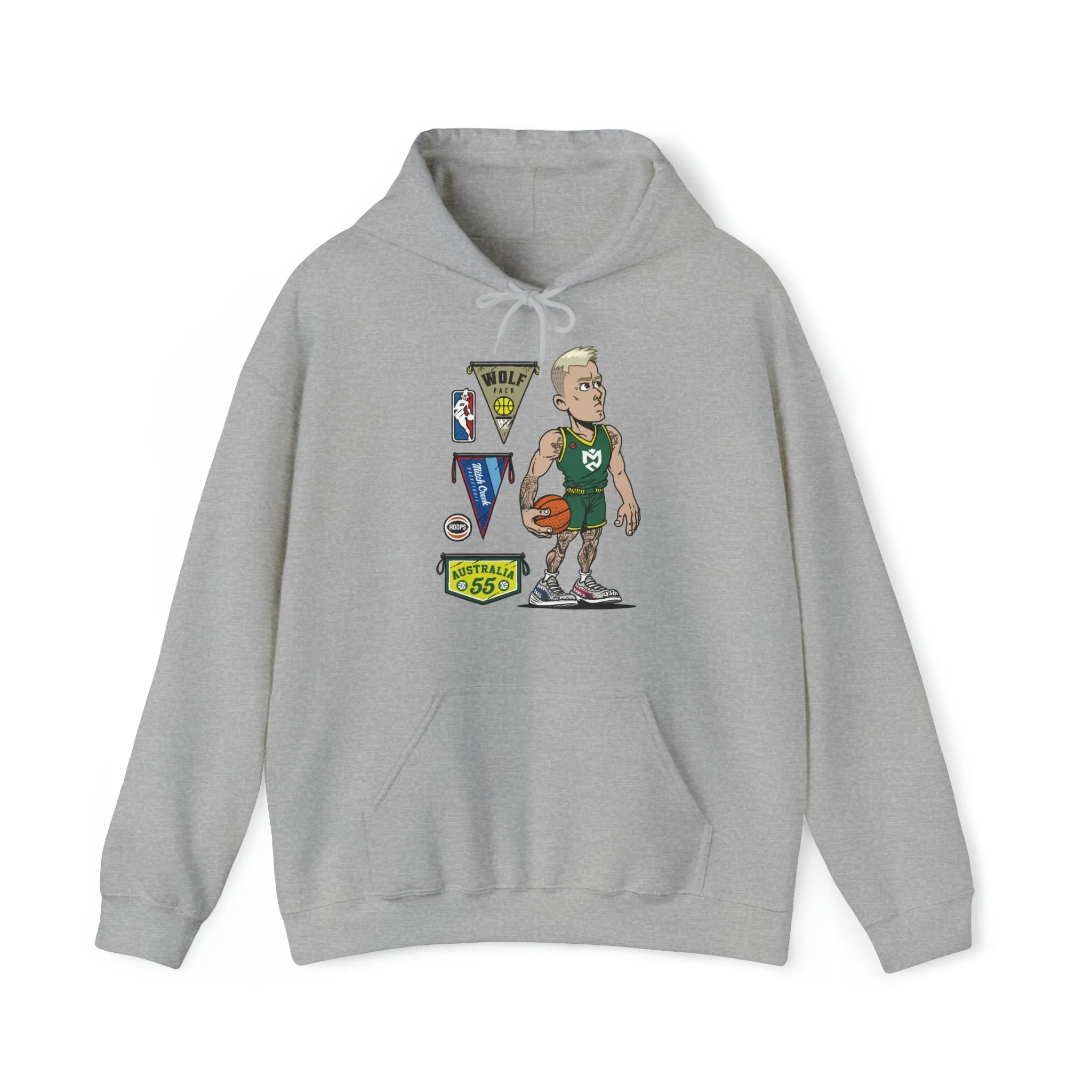 Mitch Creek Career Heavy Blend™ Hooded Sweatshirt Adult