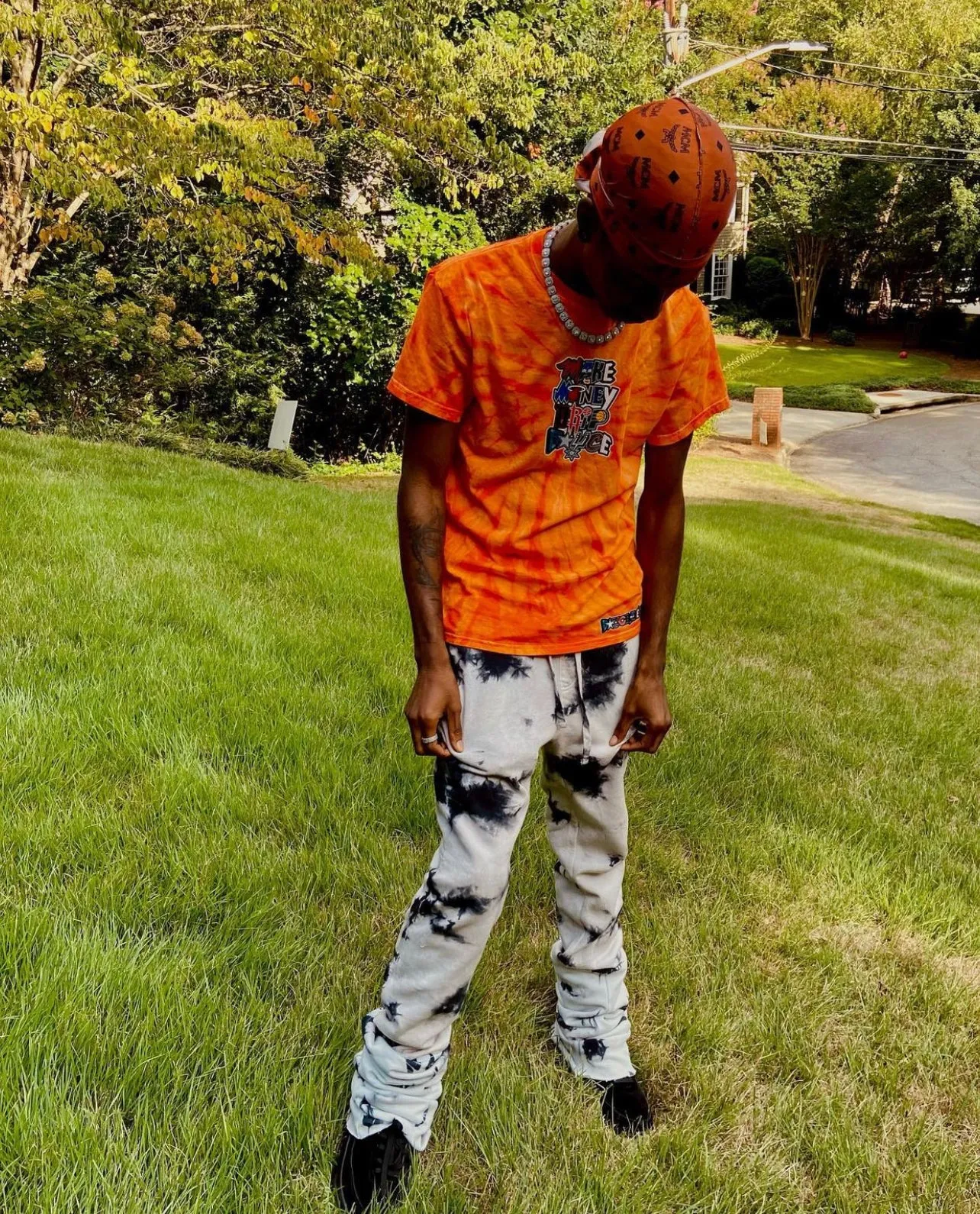 MMDS B-Ball (S) | Neon OrangeMill Tee