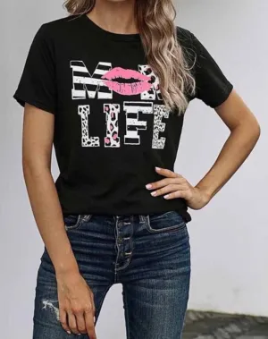 Mom Life Graphic Tee