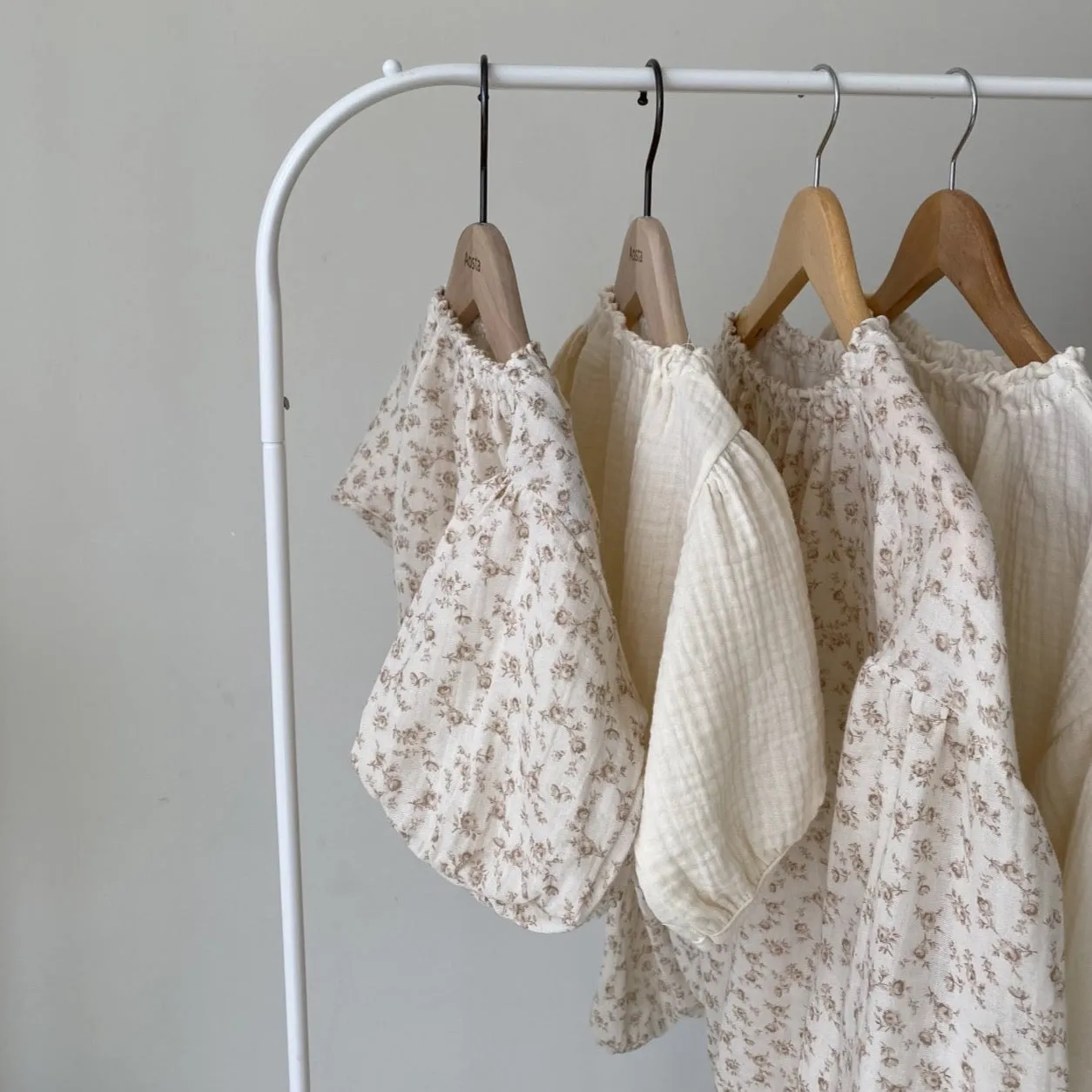 Monet Soft Gauze Blouse - Cream